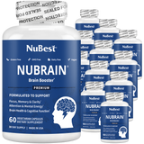 NuBest, NuBrain, Brain Booster, 60 Vegetarian Capsules by NuBest Nutrition®