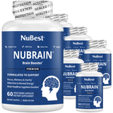 NuBest, NuBrain, Brain Booster, 60 Vegetarian Capsules by NuBest Nutrition®