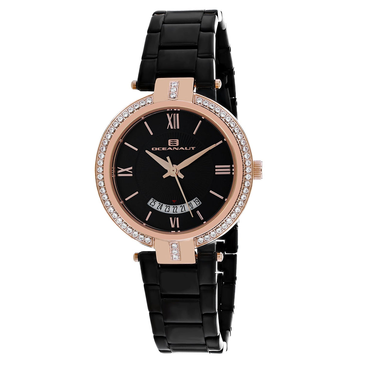 Oceanaut Women's Amaya Black Dial Watch - OC0293 by Balec Group