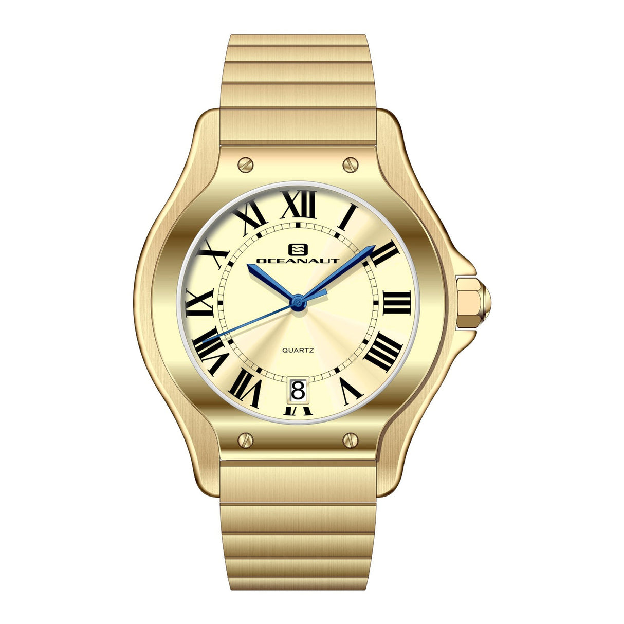 Oceanaut Women's Rayonner Gold Dial Watch - OC1293 by Balec Group