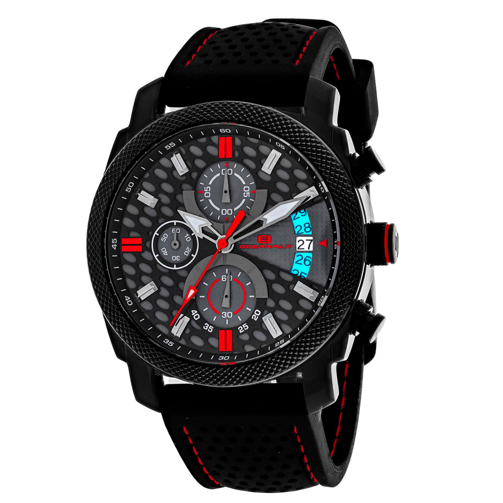 Oceanaut Men's Kryptonite Black and Grey Dial Watch - OC2324 by Balec Group