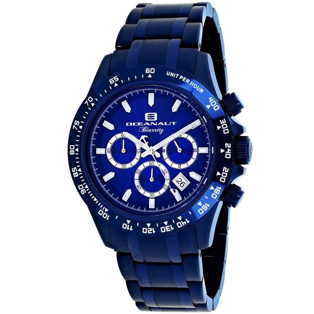 Oceanaut Men's Biarritz Blue Dial Watch - OC6117 by Balec Group