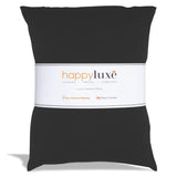 Odyssey Travel Pillow in Jet Black by HappyLuxe