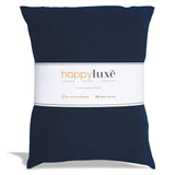 Odyssey Travel Pillow in Navy Blue by HappyLuxe