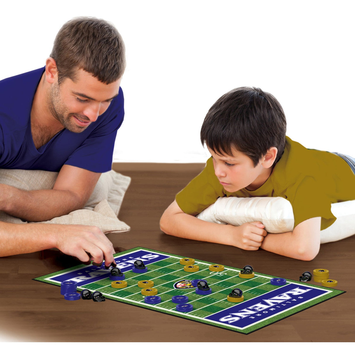 Baltimore Ravens Checkers Board Game by MasterPieces Puzzle Company INC