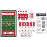 Wisconsin Badgers Checkers Board Game by MasterPieces Puzzle Company INC