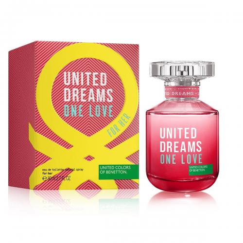 Benetton United Dreams One Love 2.7 oz for women by LaBellePerfumes