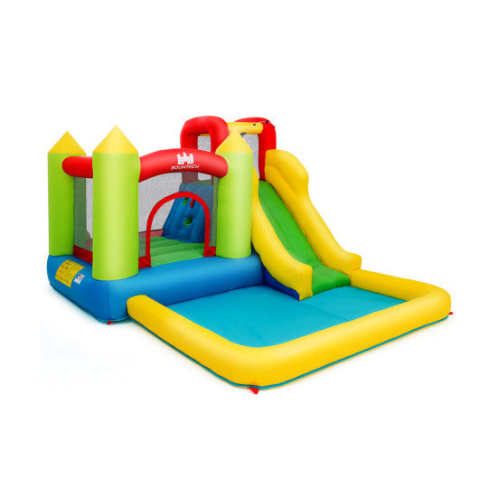 Inflatable Bounce House Water Slide Jump Bouncer without Blower