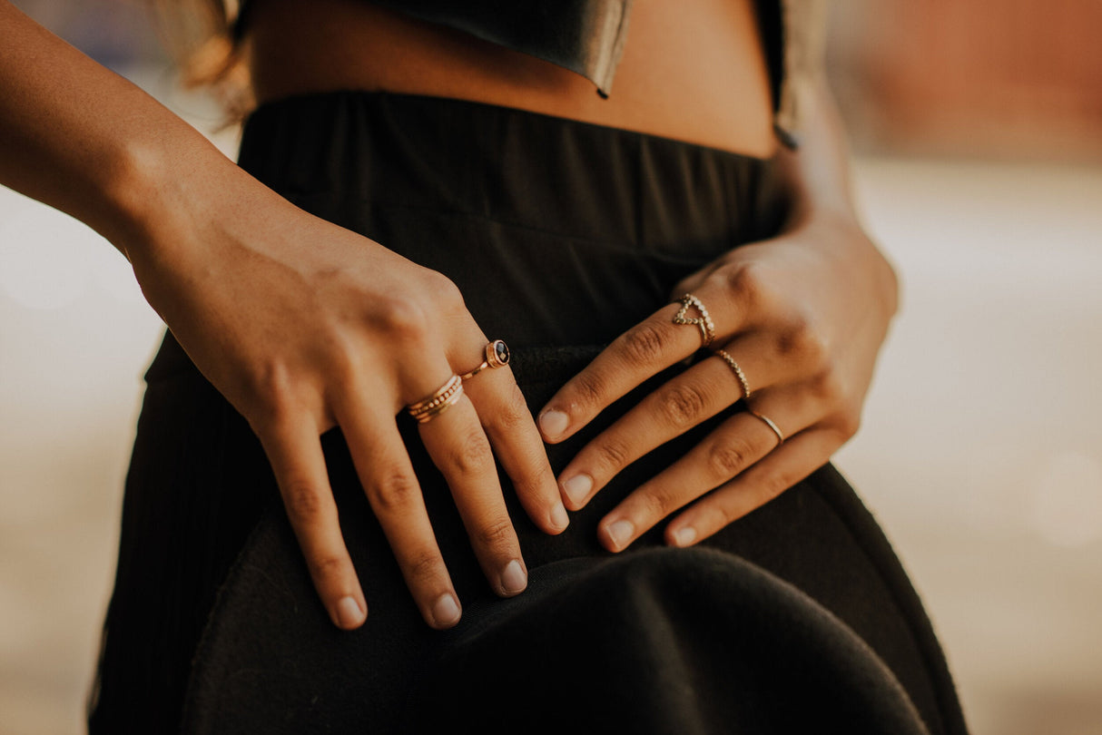 Optimism Ring by Toasted Jewelry