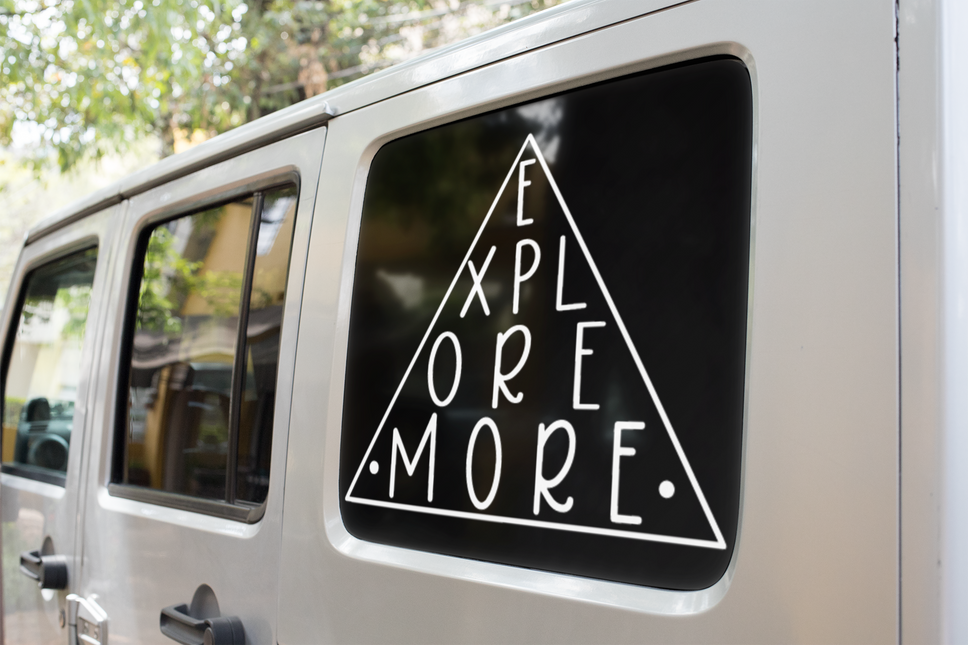 Explore More Adventure Sticker by WinsterCreations™ Official Store