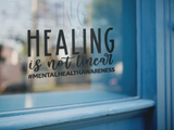 Healing Is Not Linear Mental Health Awareness Sticker by WinsterCreations™ Official Store