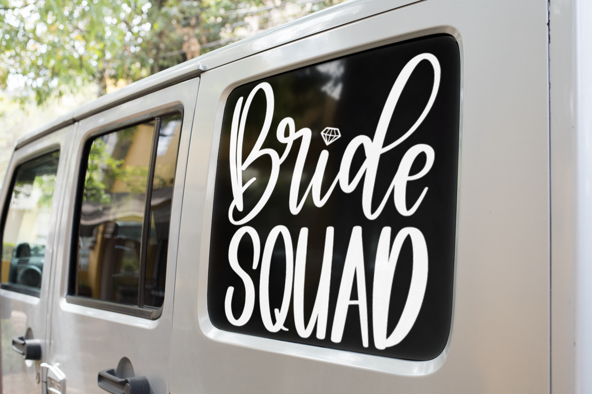 Bride Squad Bridal Sticker by WinsterCreations™ Official Store