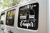 Happy Camper Adventure Sticker by WinsterCreations™ Official Store