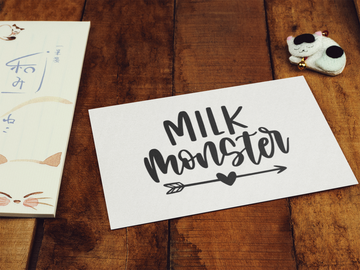 Milk Monster Baby Sticker by WinsterCreations™ Official Store