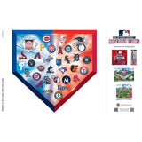 MLB - Home Plate 500 Piece Shaped Jigsaw Puzzle by MasterPieces Puzzle Company INC