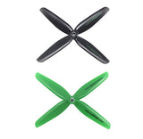 Contixo 4-pcs Main Blades Propellers Extra Spare Replacement Parts for Contixo F20 RC Quadcopter Drones Black/Green by Contixo