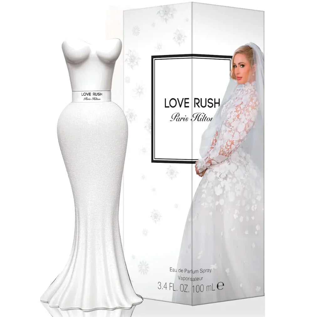 Love Rush by Paris Hilton 3.4 oz EDP for women by LaBellePerfumes