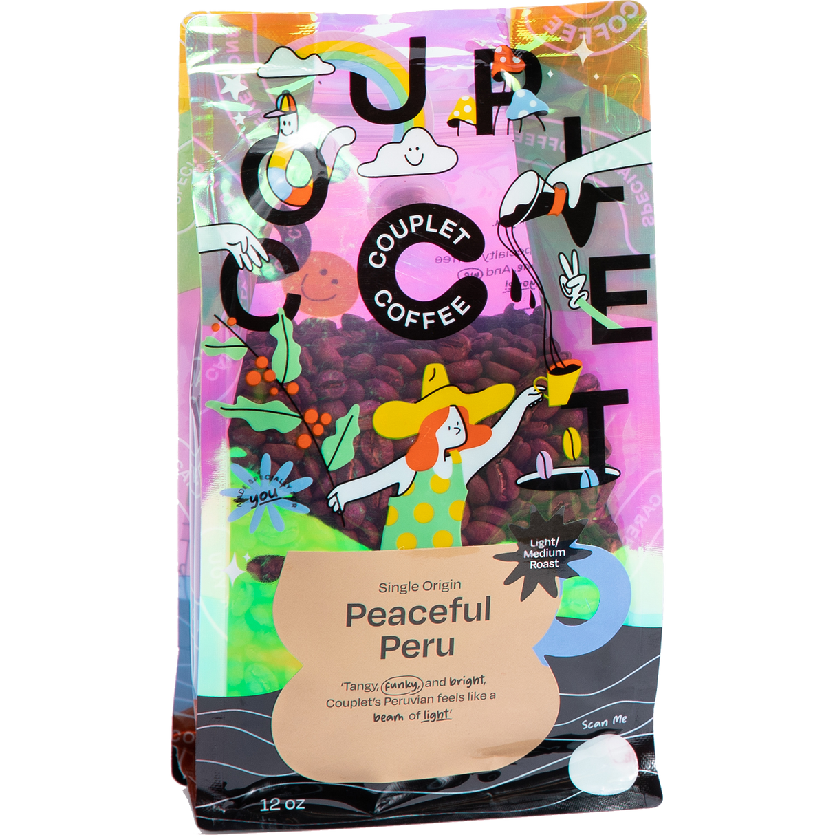 Single Origin Peaceful Peru by Couplet Coffee