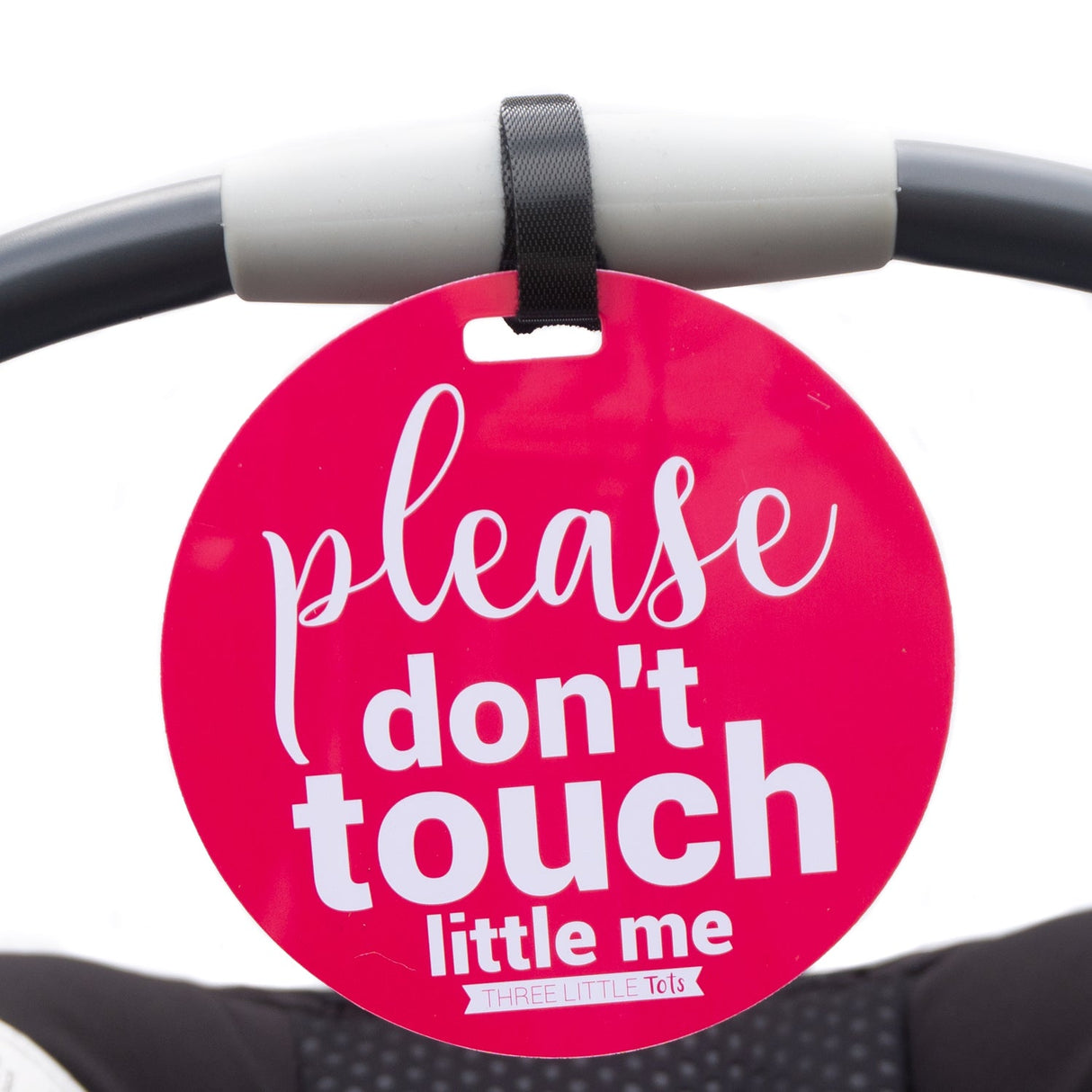 Pink Please Don't Touch Little Me by Three Little Tots