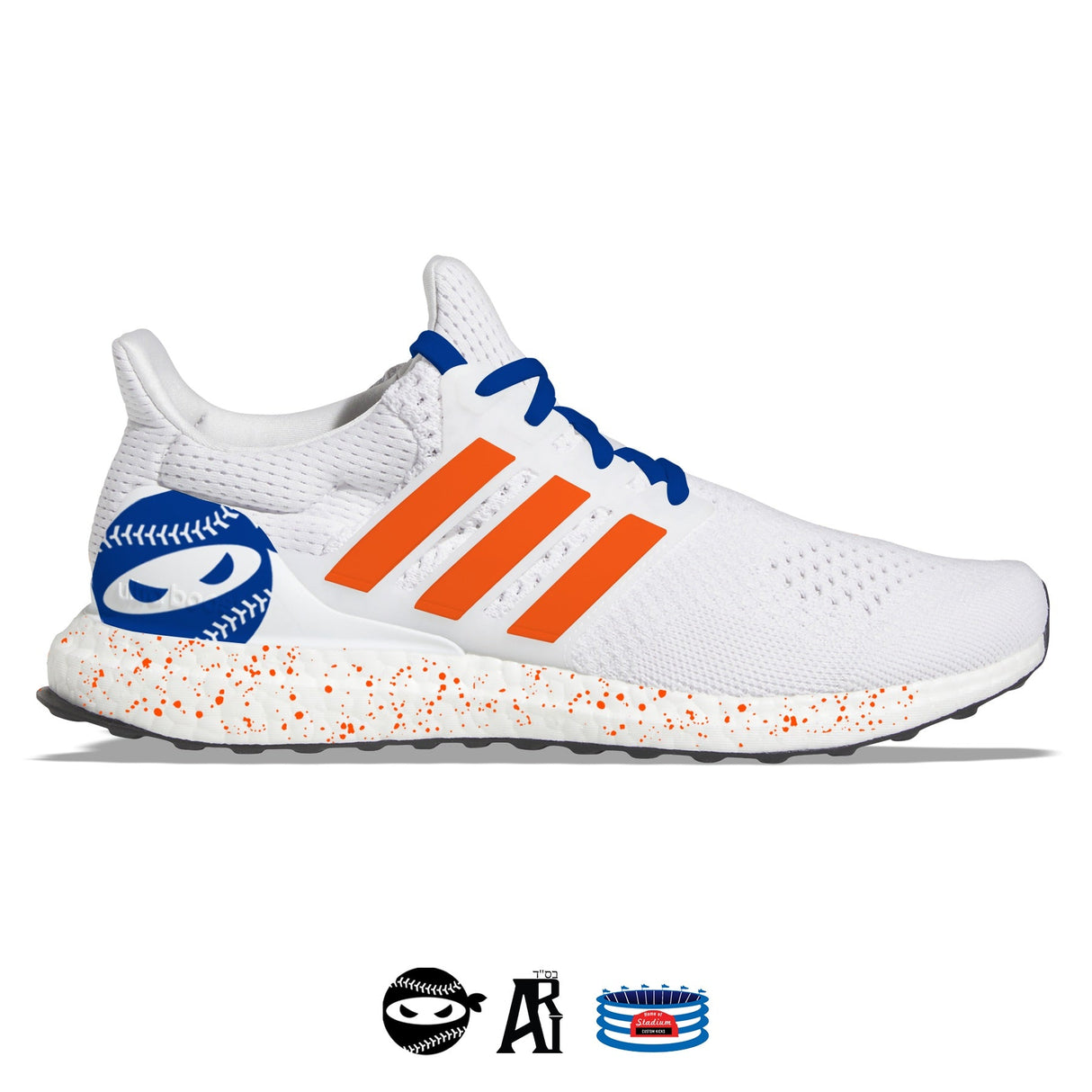 "Pitching Ninja" Adidas Ultraboost DNA 1.0 Shoes by Stadium Custom Kicks