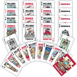 Georgia Bulldogs Fan Deck Playing Cards - 54 Card Deck by MasterPieces Puzzle Company INC