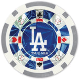 Los Angeles Dodgers 20 Piece Poker Chips by MasterPieces Puzzle Company INC