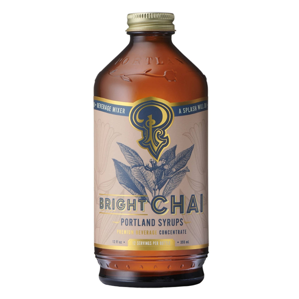 Bright Chai Bottles - 6 x 12 oz by Farm2Me