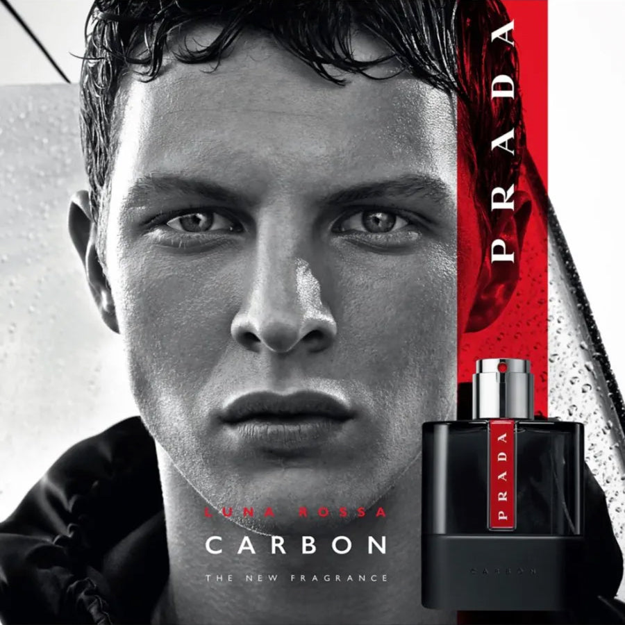 Prada Luna Rossa Carbon 3.4 oz EDT for men by LaBellePerfumes