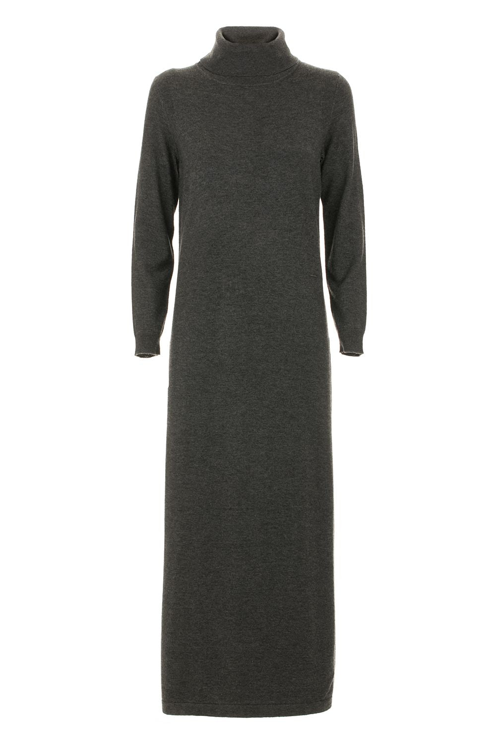 Gray Polyamide Dress by Faz