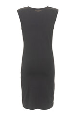 Black Cotton Dress by Faz