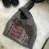 Thank You Crystal Bag by White Market