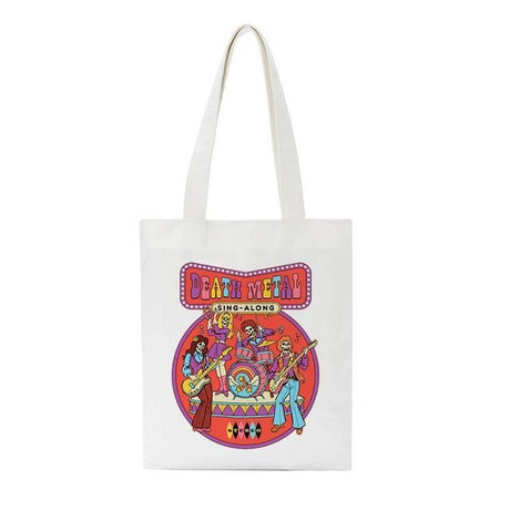 "Let's Find A Cure For Stupid People" Tote Bag by White Market