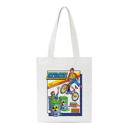 "Let's Find A Cure For Stupid People" Tote Bag by White Market