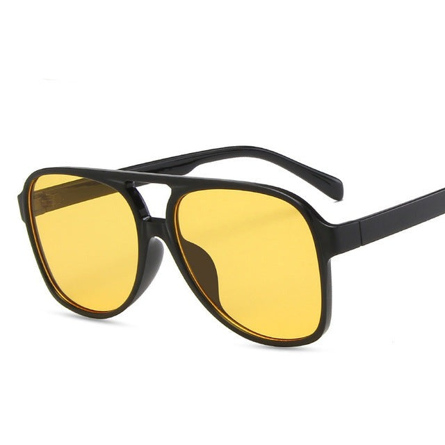 Oversized Hollywood Tinted Glasses by White Market