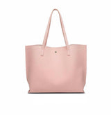 Basic Everyday Faux Leather Tote by White Market