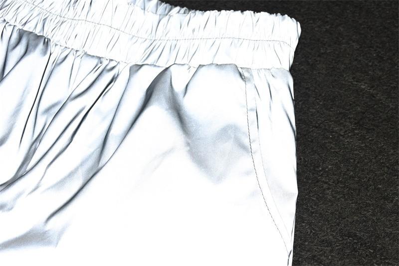 3M Reflective High Waisted Joggers by White Market