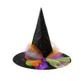 Children’s Halloween Witch Cosplay Hat Skirt Wings 1-Piece Sets by MyKids-USA™ - Vysn