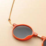 Kids Small Frame Design Vintage Style Metal Sunglasses by MyKids-USA™