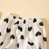 Baby Boys And Girls Cute Print Pattern Short Pants With Buttons by MyKids-USA™