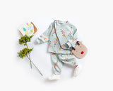 Baby 2pcs Cartoon Graphic Soft Cotton Shirt Combo Pants Sets Tracksuit by MyKids-USA™