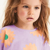 Baby Girl Flower Graphic Short Sleeve Summer Sets by MyKids-USA™