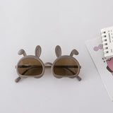 Fashion Bunny Shape Solid Color Sunglasses by MyKids-USA™