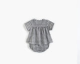 Baby Girl Plaid Pattern Single Breasted Design Shirt Combo Shorts Sets by MyKids-USA™