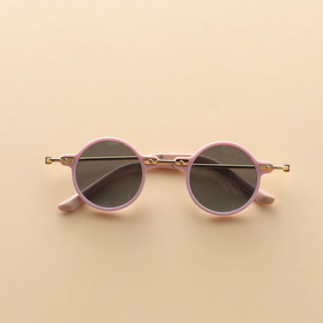 Kids Small Frame Design Vintage Style Metal Sunglasses by MyKids-USA™