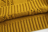 Baby Solid Color Hollow Carved Design Knitwear Sets by MyKids-USA™