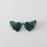 Leopard Print Pattern Heart Shape Fashion Sunglasses by MyKids-USA™