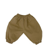 Baby Solid Color Basic Style Loose Comfy And Unisex Pants by MyKids-USA™