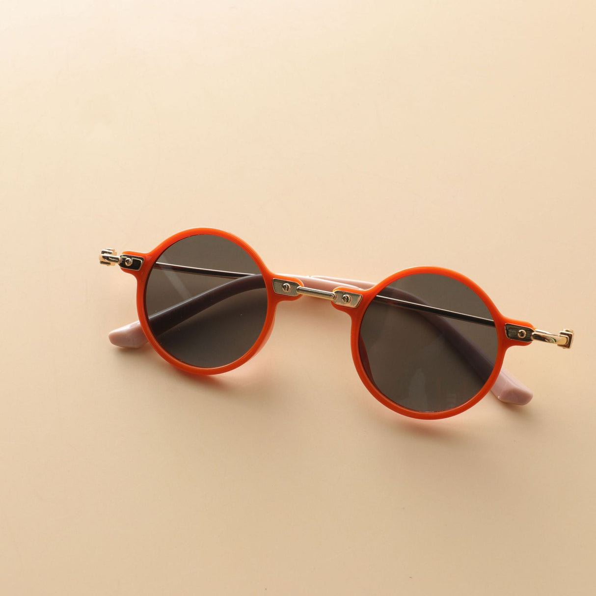 Kids Small Frame Design Vintage Style Metal Sunglasses by MyKids-USA™