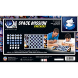 Space Mission Checkers Board Game by MasterPieces Puzzle Company INC