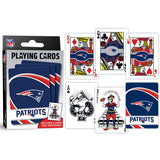 New England Patriots Playing Cards - 54 Card Deck by MasterPieces Puzzle Company INC